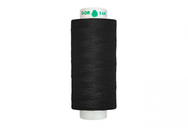Нитки Dor Tak 40/2 №200 Черный в Новом Уренгое