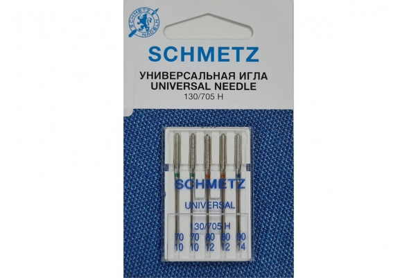 Иглы Schmetz универсальные (70x2, 80x2, 90x1), 5 шт в Новом Уренгое